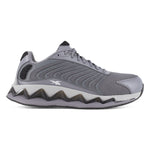 REEBOK MEN'S ZIG ELUSION LOW CUT WORK SNEAKER COMPOSITE TOE RB3224 IN GREY AND BLACK - TLW Shoes