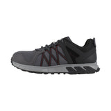 REEBOK TRAILGRIP ATHLETIC WORK SHOE MEN'S ALLOY TOE RB3402 IN GREY, BLACK, AND RED - TLW Shoes