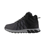 REEBOK TRAILGRIP ATHLETIC WORK HIKER WITH CUSHGUARD INTERNAL MET GUARD MEN'S ALLOY TOE RB3404 IN GREY AND BLACK - TLW Shoes