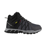 REEBOK TRAILGRIP ATHLETIC WORK HIKER WITH CUSHGUARD INTERNAL MET GUARD MEN'S ALLOY TOE RB3404 IN GREY AND BLACK - TLW Shoes