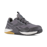 REEBOK NANO X1 ADVENTURE ATHLETIC WORK SHOE MEN'S COMPOSITE TOE RB3481 IN GREY AND BLACK - TLW Shoes
