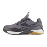 REEBOK NANO X1 ADVENTURE ATHLETIC WORK SHOE MEN'S COMPOSITE TOE RB3481 IN GREY AND BLACK - TLW Shoes