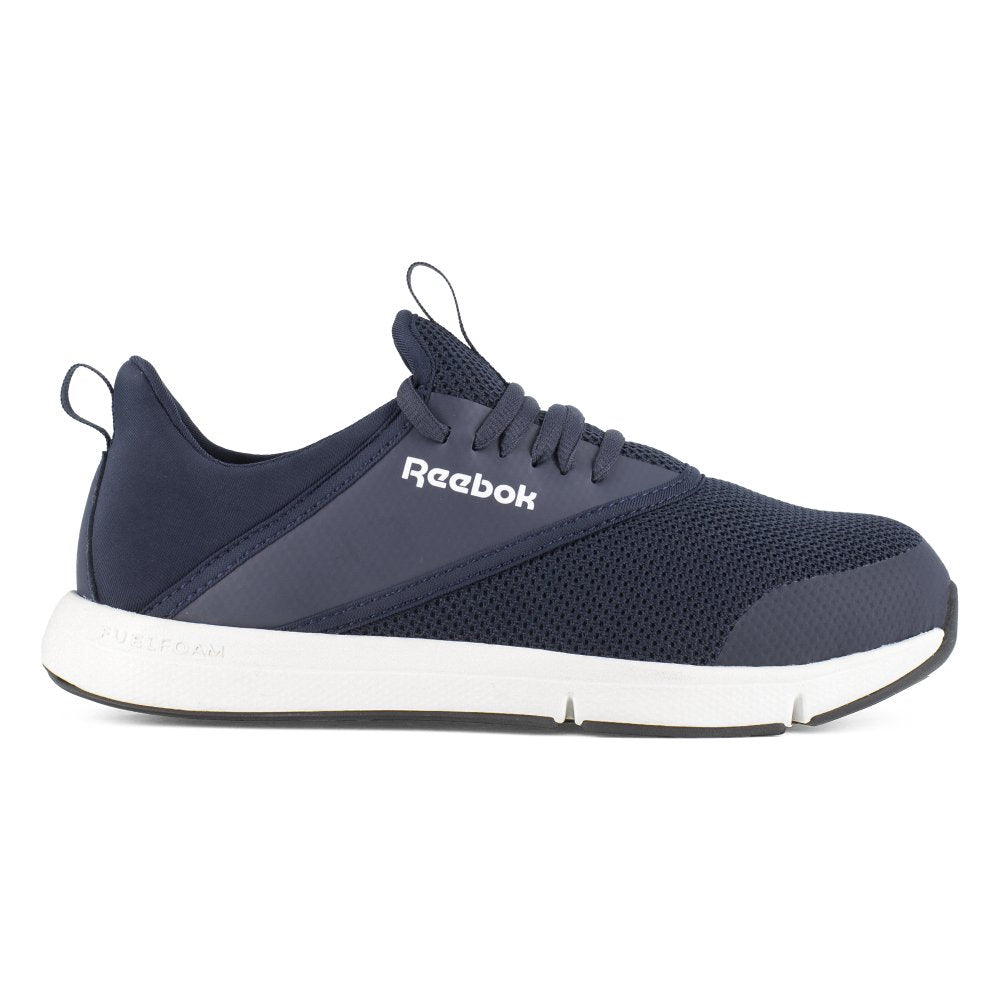 REEBOK WOMEN'S DAYSTART CASUAL WORK SHOE STEEL TOE RB372 IN NAVY - TLW Shoes