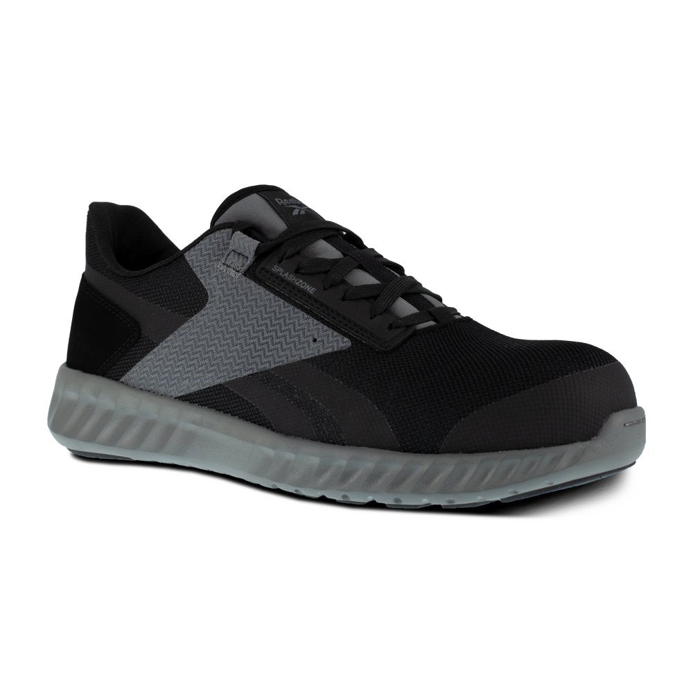 REEBOK SUBLITE LEGEND ATHLETIC WORK SHOE MEN'S COMPOSITE TOE RB4020 IN BLACK AND GREY - TLW Shoes