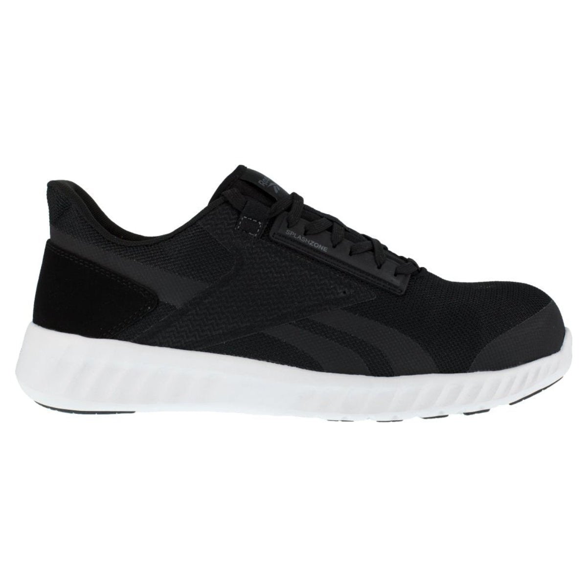 Reebok Sublite Legend Athletic Work Shoe Men's Composite Toe Rb4023 In Black And White - TLW Shoes