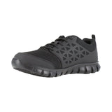 REEBOK SUBLITE CUSHION ATHLETIC WORK SHOE MEN'S SOFT TOE RB4035 IN BLACK - TLW Shoes