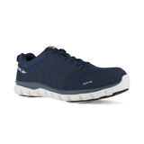 REEBOK SUBLITE CUSHION ATHLETIC WORK SHOE MEN'S ALLOY TOE RB4043 IN NAVY - TLW Shoes