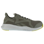 REEBOK FLEXAGON 3.0 ATHLETIC WORK SHOE MEN'S COMPOSITE TOE RB4063 IN LIME AND GREY - TLW Shoes