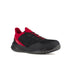 REEBOK ALL TERRAIN RUNNING WORK SHOE MEN'S STEEL TOE RB4093 IN BLACK AND RED - TLW Shoes