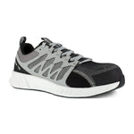 REEBOK FUSION FLEXWEAVE™ ATHLETIC WORK SHOE MEN'S COMPOSITE TOE RB4312 IN GREY AND WHITE - TLW Shoes