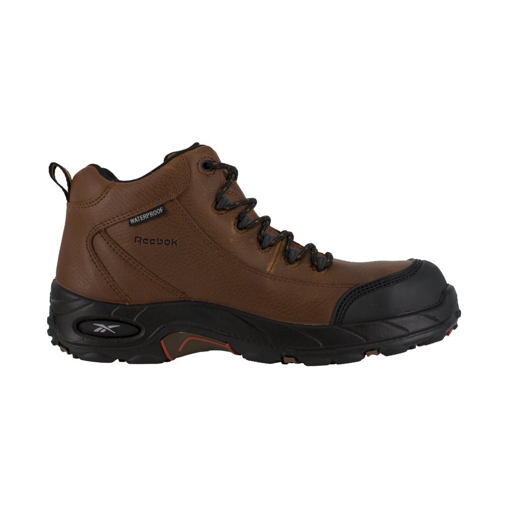 REEBOK TIAHAWK WATERPROOF SPORT WORK BOOT WOMEN'S COMPOSITE TOE RB444 IN BROWN - TLW Shoes