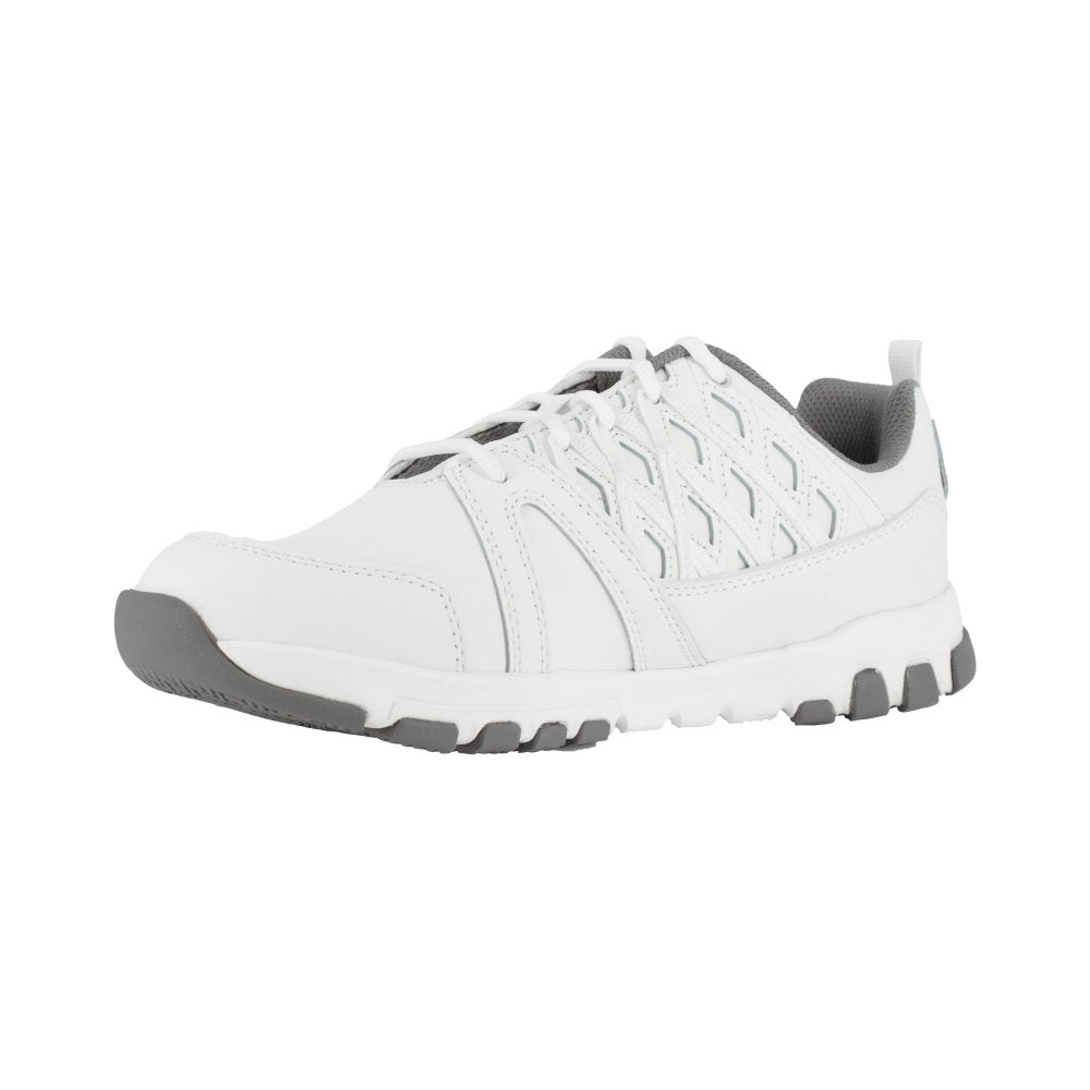 REEBOK SUBLITE ATHLETIC WORK SHOE MEN'S SOFT TOE RB4442 IN WHITE - TLW Shoes