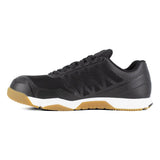 REEBOK SPEED TR ATHLETIC WORK SHOE MEN'S COMPOSITE TOE RB4450 IN BLACK AND GUM - TLW Shoes