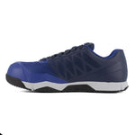 REEBOK SPEED TR ATHLETIC WORK SHOE MEN'S COMPOSITE TOE RB4451 IN BLUE AND BLACK - TLW Shoes