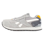 REEBOK WOMEN'S HARMAN CLASSIC WORK SNEAKER COMPOSITE TOE RB980 IN GREY AND ORANGE - TLW Shoes