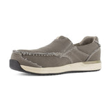 ROCKPORT CASUAL WORK SLIP-ON MEN'S COMPOSITE TOE SHOE'S LANGDON RK2151 IN BREEN - TLW Shoes