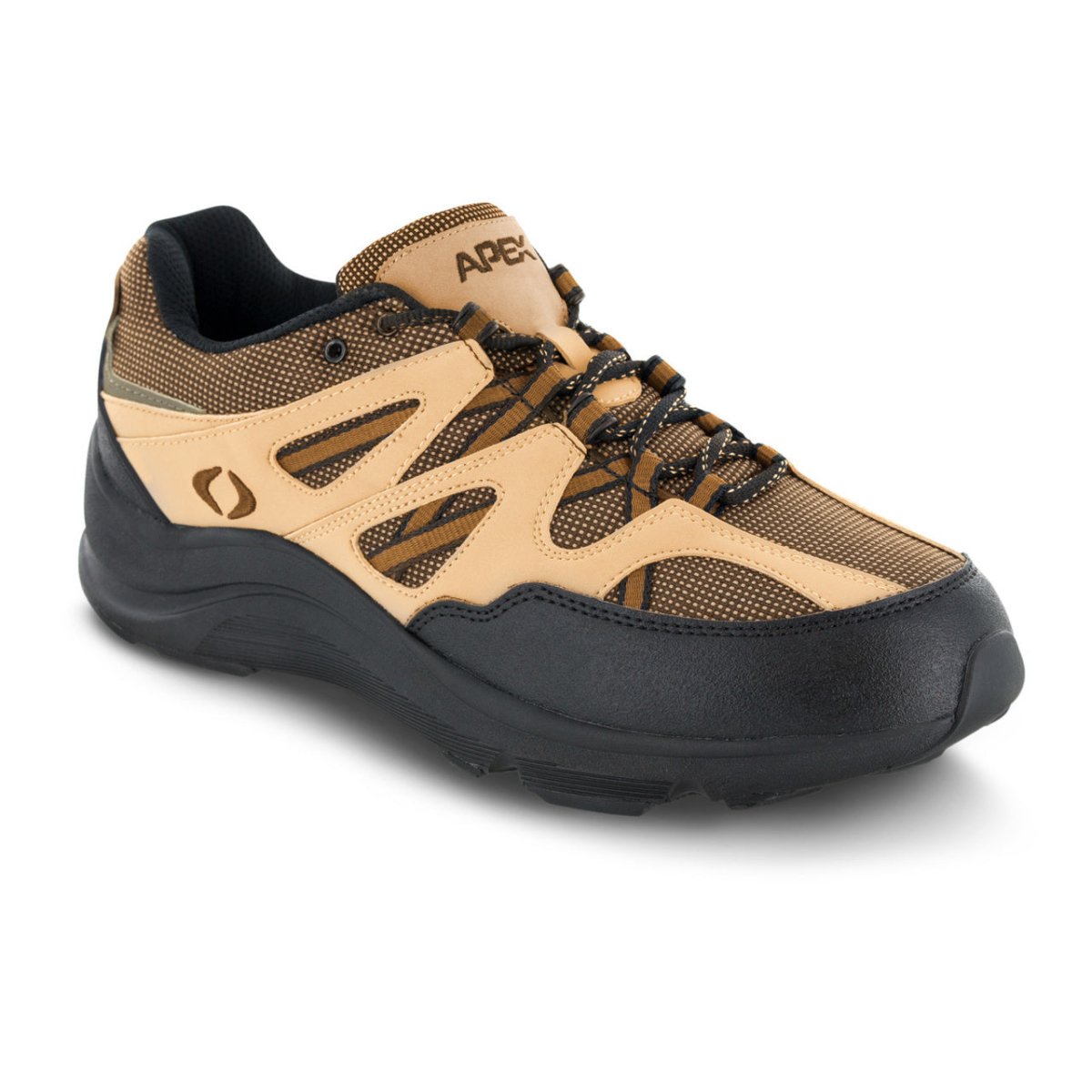 Apex V751 Sierra Trail Run Men's Active Shoe In Brown - TLW Shoes
