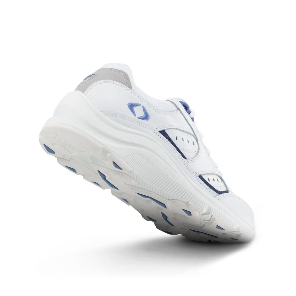 APEX V854 WALKER WOMEN'S SHOES IN WHITE/PERI - TLW Shoes