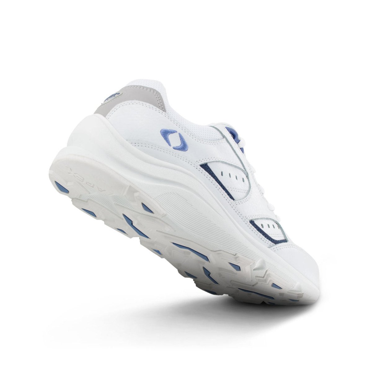 Apex V854 Walker Women's Shoes In White/peri - TLW Shoes