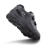 APEX V950M DBL VELCRO WALK MEN'S STRAP SHOE IN BLACK - TLW Shoes