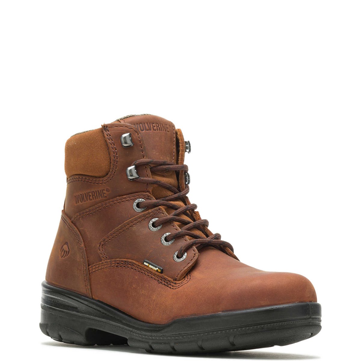 WOLVERINE DURASHOCK MEN'S SOFT TOE WORK BOOT (W02038) IN CANYON - TLW Shoes