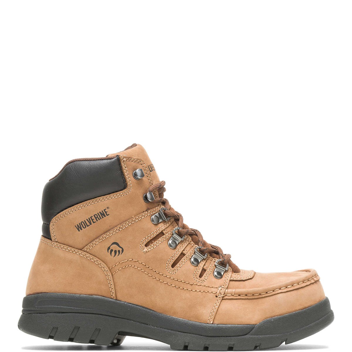 WOLVERINE MEN'S POTOMAC 6" STEEL TOE WORK BOOT (W04349) IN BROWN - TLW Shoes
