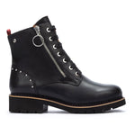 PIKOLINOS VICAR W0V-N8610 WOMEN'S LACED WARM LINING ANKLE BOOTS IN BLACK - TLW Shoes