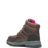 WOLVERINE WOMEN'S PIPER WATERPROOF COMPOSITE TOE 6" WORK BOOT (W10180) IN BROWN - TLW Shoes