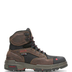 WOLVERINE LEGEND DURASHOCKS CARBONMAX 6" SAFETY TOE MEN'S WORK BOOT (W10612) IN DK BROWN - TLW Shoes