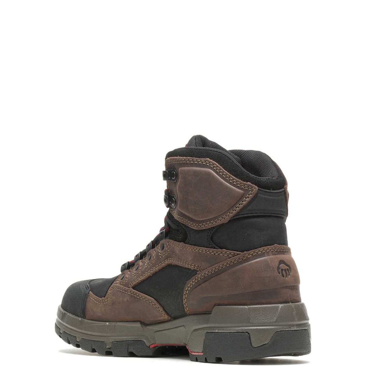 WOLVERINE LEGEND DURASHOCKS CARBONMAX 6" SAFETY TOE MEN'S WORK BOOT (W10612) IN DK BROWN - TLW Shoes
