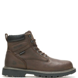 WOLVERINE FLOORHAND WP MEN'S STEEL TOE 6" WORK BOOT (W10633) IN DARK BROWN - TLW Shoes