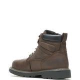 WOLVERINE FLOORHAND WP MEN'S SOFT TOE 6" WORK BOOT (W10643) IN DK BROWN - TLW Shoes