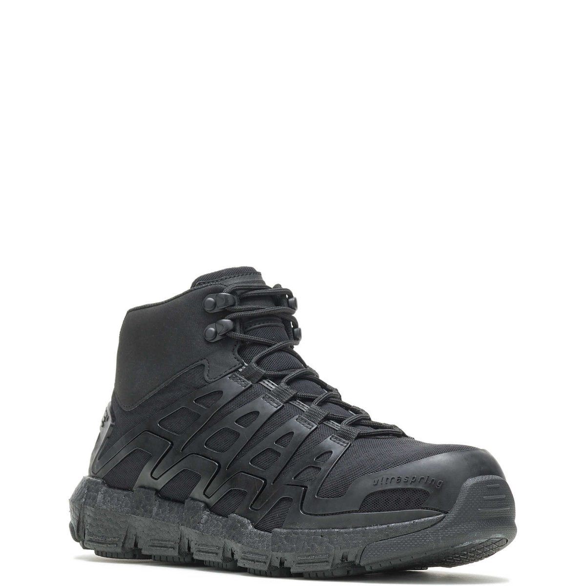 WOLVERINE MEN'S REV VENT ULTRASPRING DURASHOCKS CARBONMAX WORK BOOT (W211020) IN BLACK - TLW Shoes