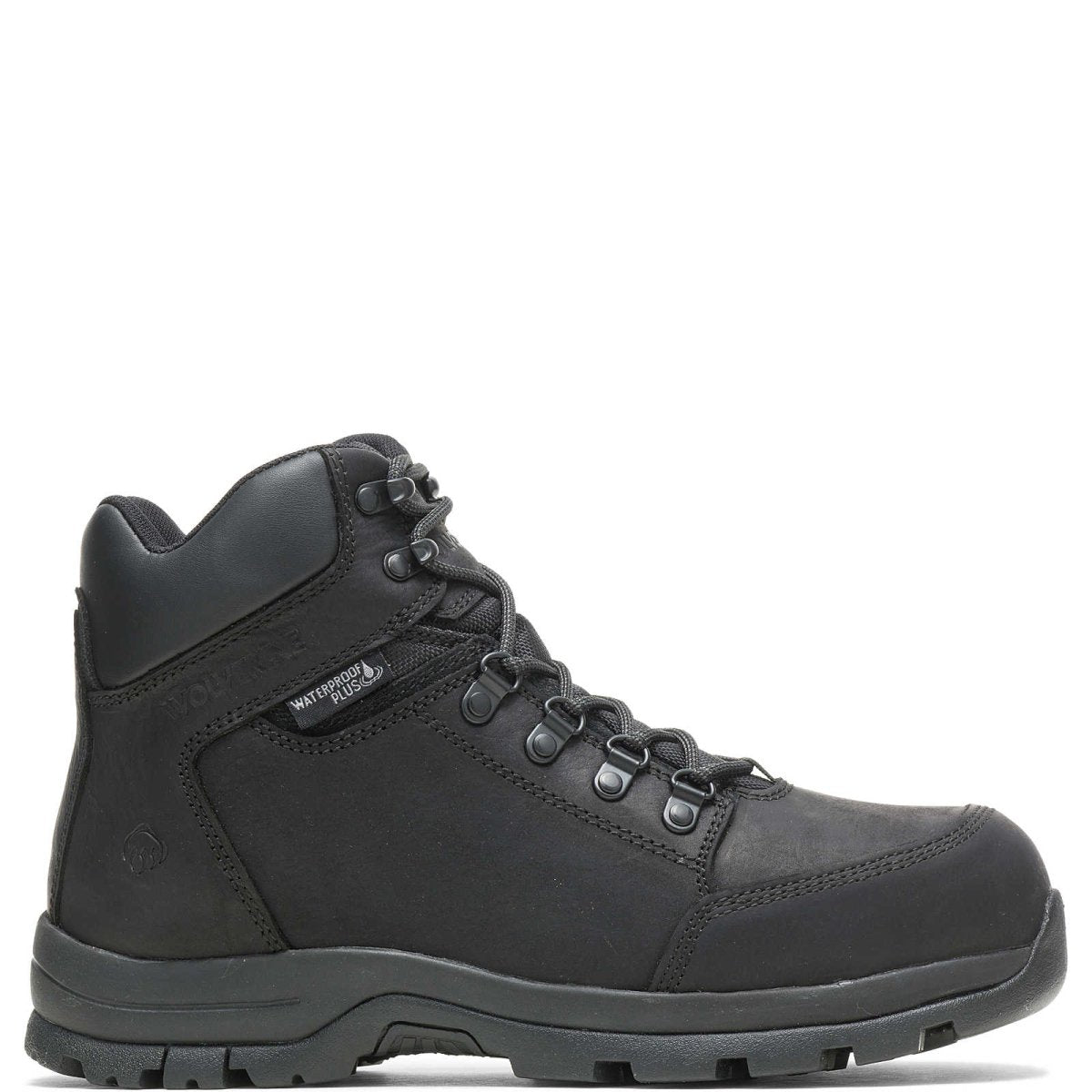 WOLVERINE GRAYSON MID ST MEN'S STEEL TOE WORK BOOT (W211042) IN BLACK - TLW Shoes