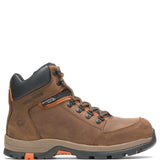 WOLVERINE GRAYSON MID ST MEN'S STEEL TOE WORK BOOT (W211043) IN BROWN - TLW Shoes