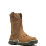 WOLVERINE MEN'S RAIDER COMPOSITE TOE WELLINGTON WORK BOOT (W221045) IN BROWN - TLW Shoes