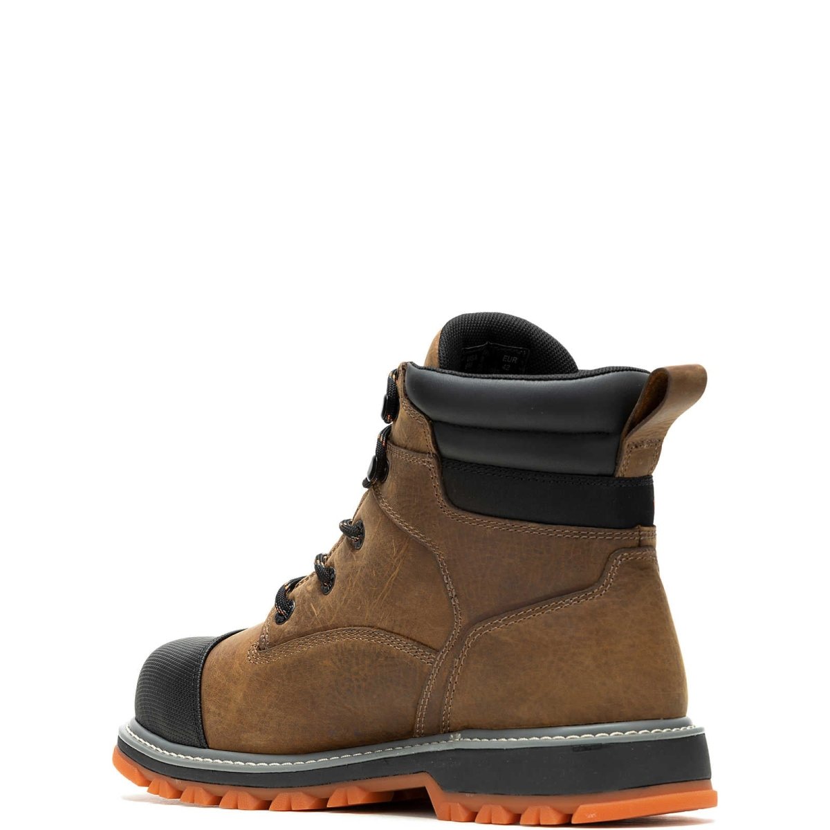 WOLVERINE FLOORHAND LX CAP TOE MEN'S STEEL TOE 6" WORK BOOT (W231085) IN SUDAN BROWN - TLW Shoes