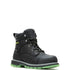 WOLVERINE FLOORHAND LX CAP TOE MEN'S STEEL TOE 6" WORK BOOT (W231098) IN BLACK - TLW Shoes