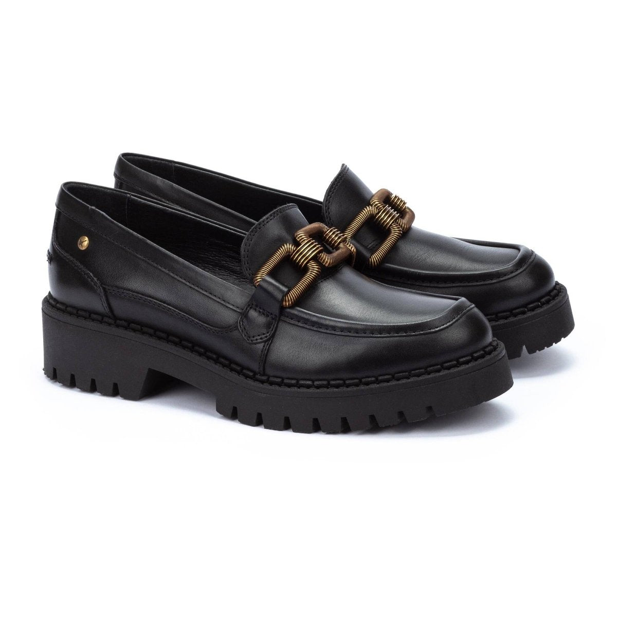 PIKOLINOS AVILES W6P-3742 WOMEN'S LOAFERS IN BLACK - TLW Shoes