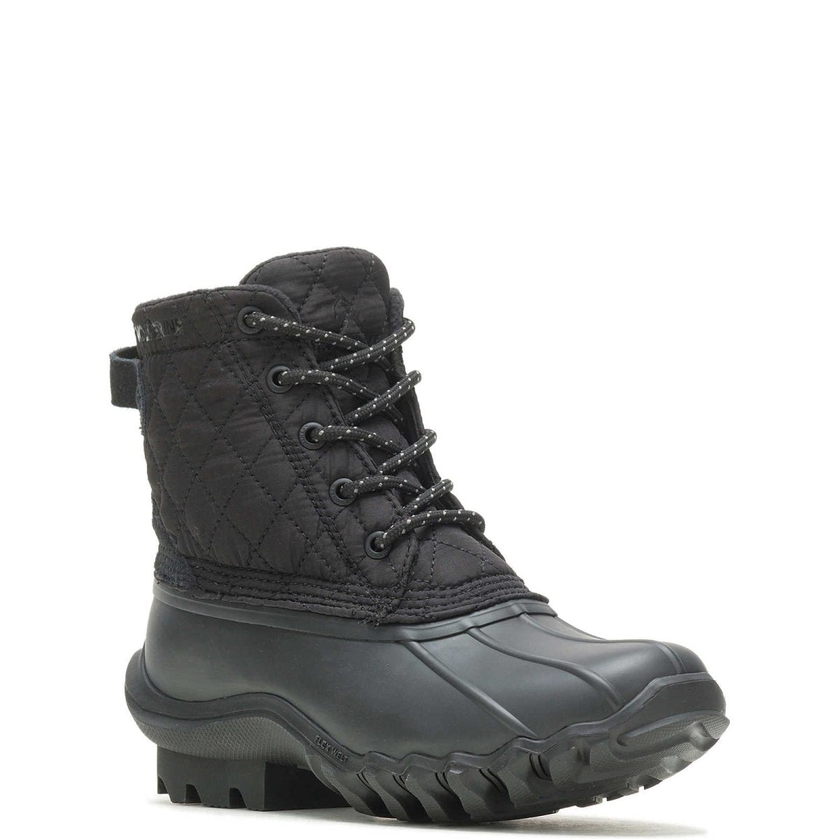WOLVERINE TORRENT QUILTED WOMEN'S BOOT (W880344) IN BLACK - TLW Shoes