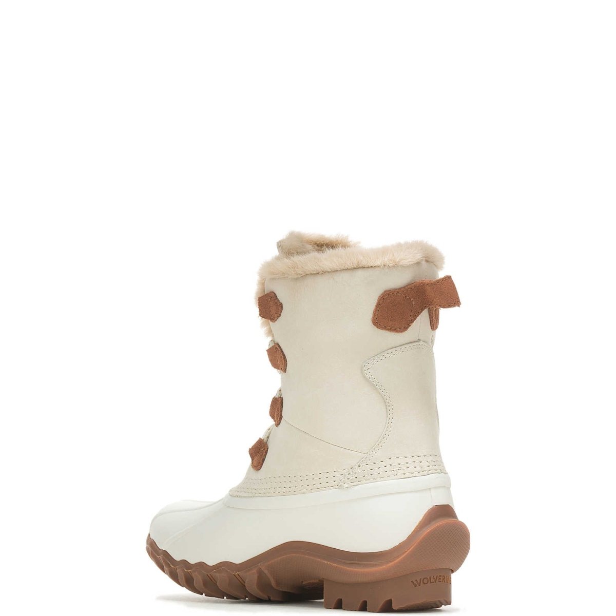 WOLVERINE TORRENT FUR WOMEN'S BOOT (W880348) IN IVORY - TLW Shoes