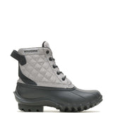 WOLVERINE TORRENT QUILTED WOMEN'S BOOT (W880381) IN FROST GREY - TLW Shoes