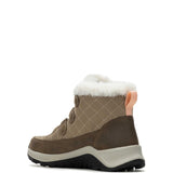 WOLVERINE LUTON QUILTED WOMEN'S WATERPROOF INSULATED MID HIKER (W880426) IN GRAVEL - TLW Shoes