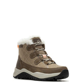 WOLVERINE LUTON QUILTED WOMEN'S WATERPROOF INSULATED MID HIKER (W880426) IN GRAVEL - TLW Shoes