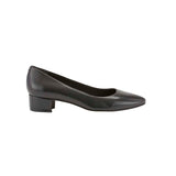 WALKING CRADLES HEIDI WOMEN DRESS PUMP IN BLACK LEATHER - TLW Shoes