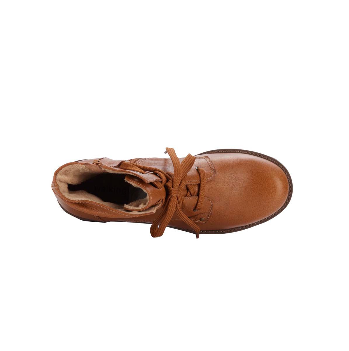 WALKING CRADLES WC KIERAN WOMEN BOOTIE IN SCOTCH MONTANAOPLEON LEATHER - TLW Shoes