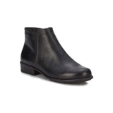 WALKING CRADLES WC LEWIS WOMEN PUT ON BOOTIE IN BLACK NAPPA LEATHER - TLW Shoes