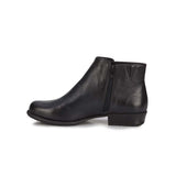 WALKING CRADLES WC LEWIS WOMEN PUT ON BOOTIE IN BLACK NAPPA LEATHER - TLW Shoes
