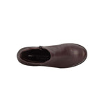 WALKING CRADLES WC LEWIS WOMEN PUT ON BOOTIE IN BROWN NAPPA LEATHER - TLW Shoes