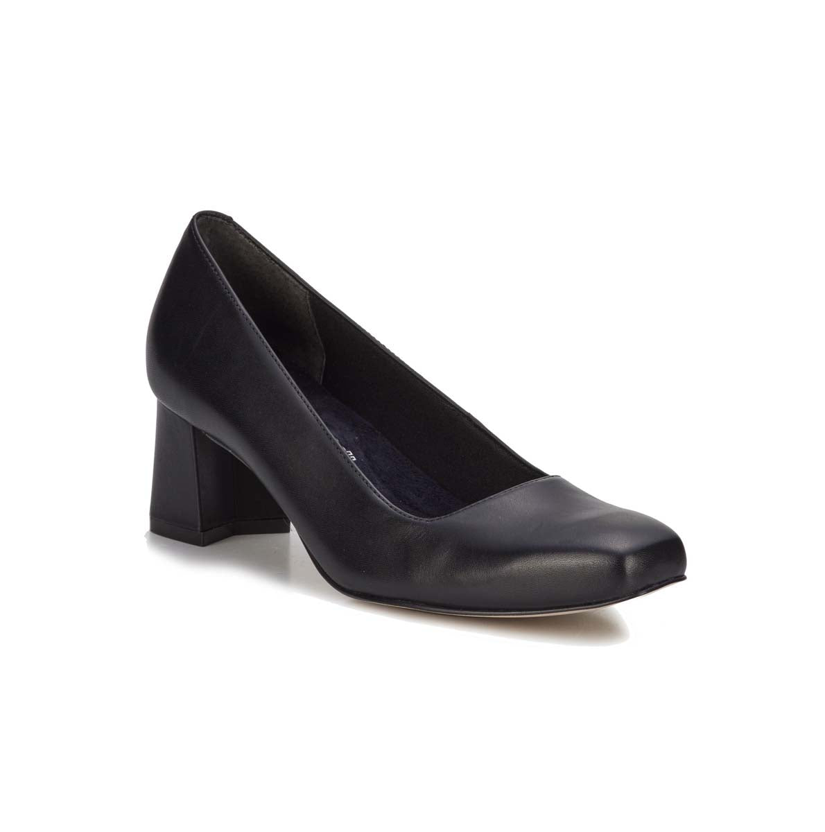 WALKING CRADLES WC MEREDITH WOMEN PUMP SLIP-ON IN BLACK CASHMERE LEATHER - TLW Shoes